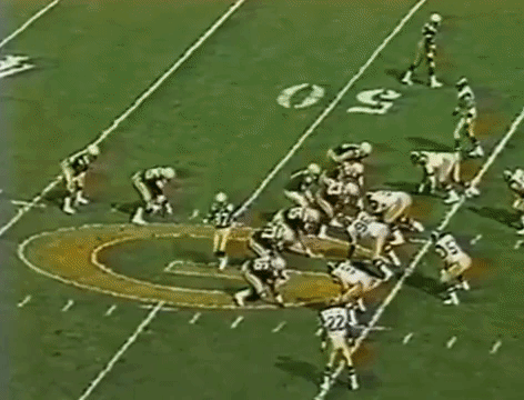 A Gif of Vince Workman's 31 yard run against the Rams in 1990